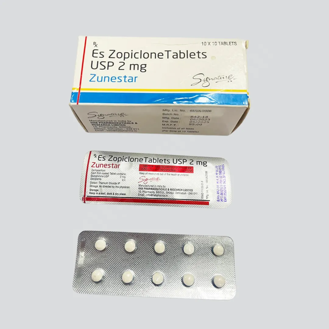 Zunestar (Eszopiclone Tablets USP 2 mg)