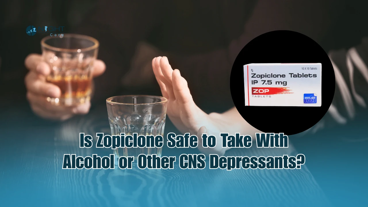 Is Zopiclone Safe to Take With Alcohol or Other CNS Depressants_