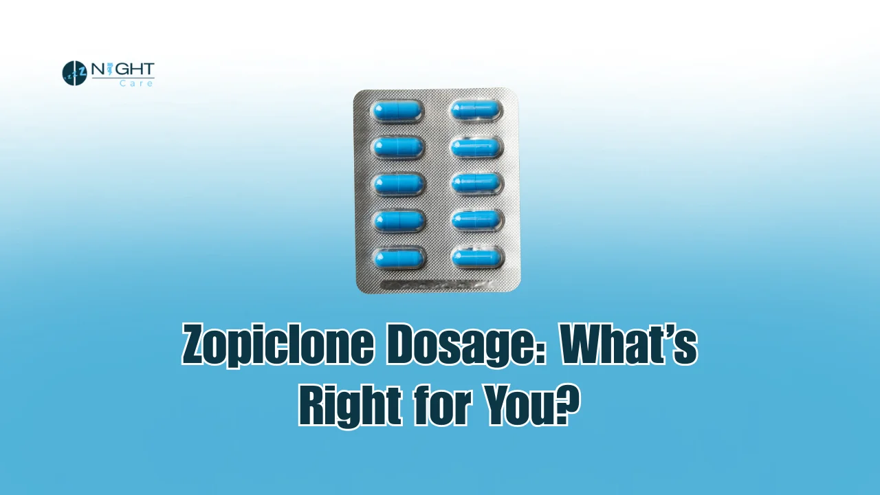 Zopiclone Dosage