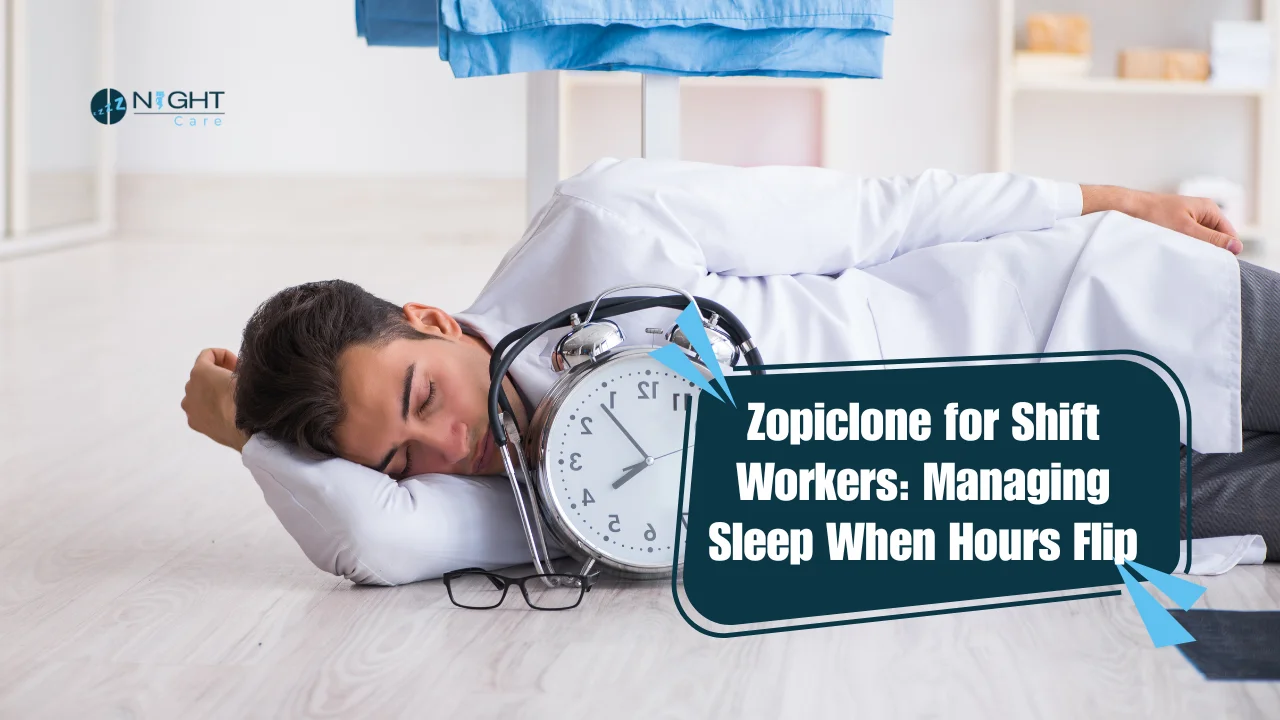 Zopiclone for Shift Workers: Managing Sleep When Hours Flip