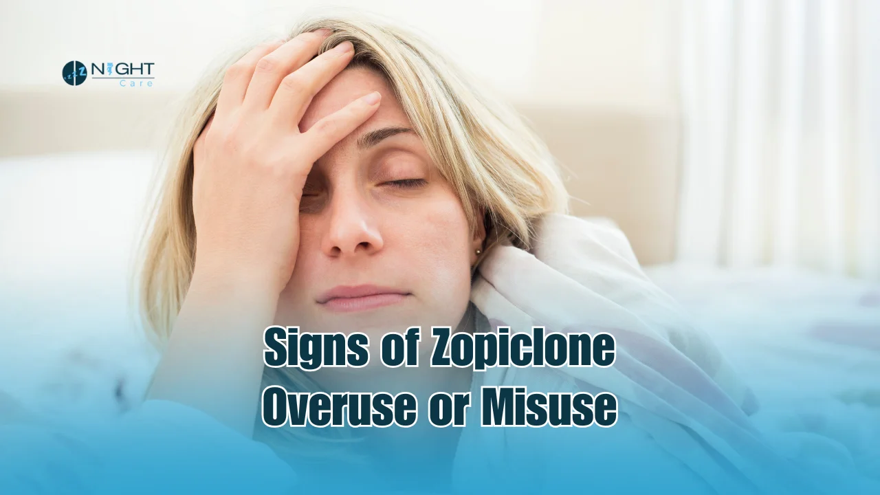Signs of Zopiclone Overuse or Misuse
