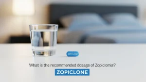 What is the recommended dosage of zopiclone for insomnia?